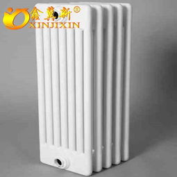 鋼制柱式鑫冀新散熱器 鋼七柱暖氣片 工程用散熱片