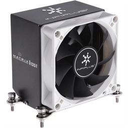 英斐矩陣i135t amd版 cpu風冷變速散熱器 風罩導流 鰭片風道 四點螺絲固定 散熱器產品圖片1