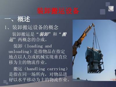 工商1002-裝卸搬運設備全解析 提升物流效率的關鍵工具